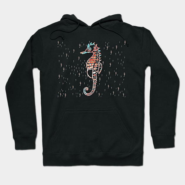 GREEK SEAHORSE Hoodie by joancaronil